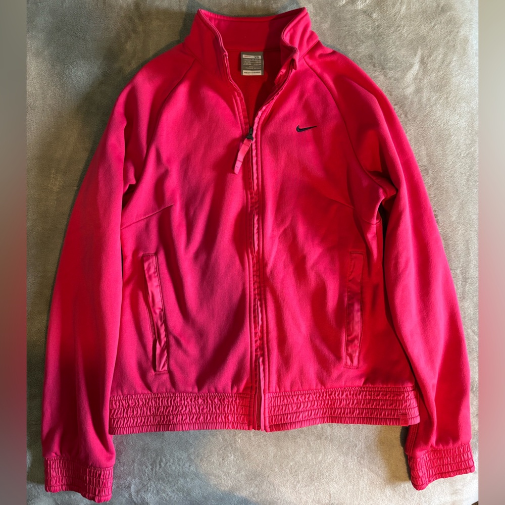 Nike Vibrant Pink Zip-Up Jacket